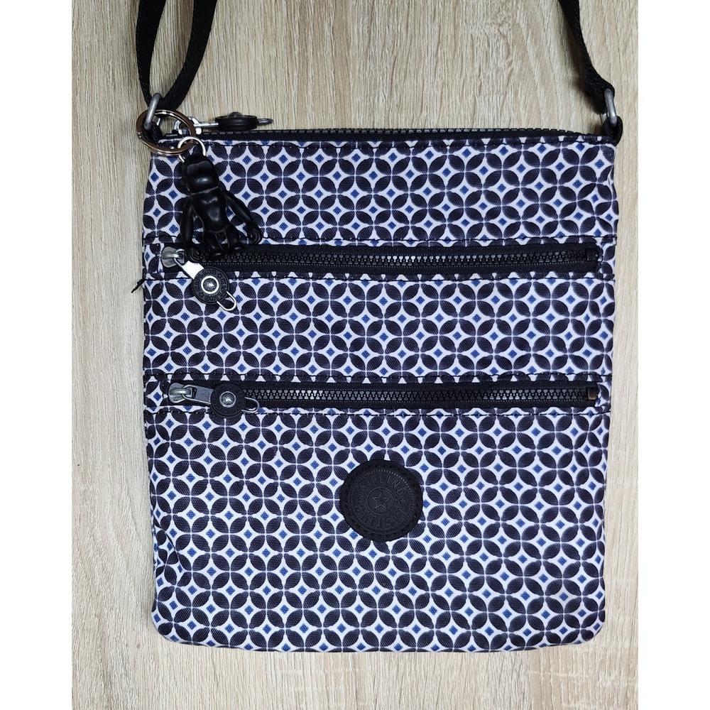 Kipling Keiko Blackish Tile Color Crossbody Bag